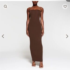 skims fits everybody tube dress cocoa